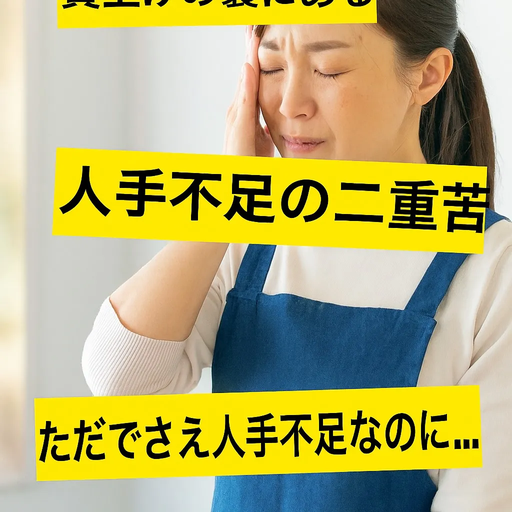 「賃上げの裏にある“人手不足の二重苦”」