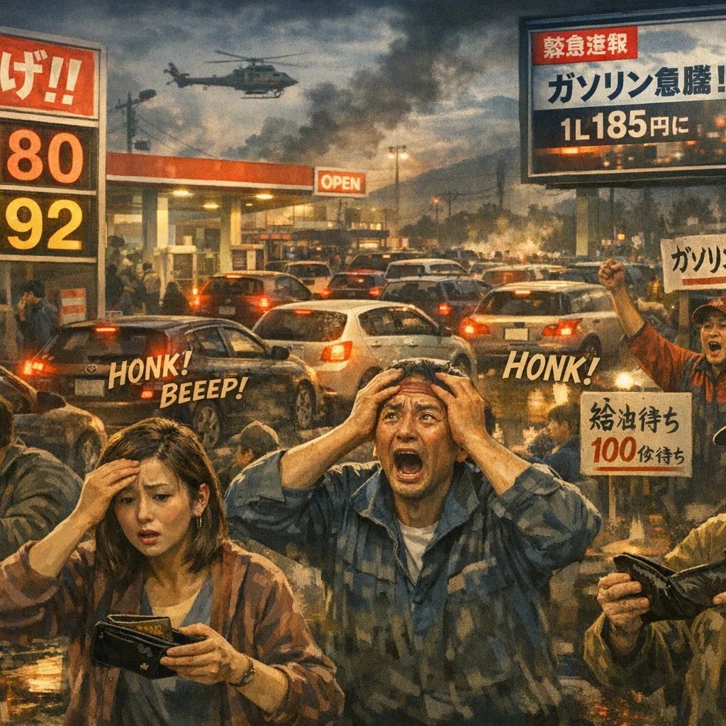 『ガソリン、お前はもう死んでいる！(笑)