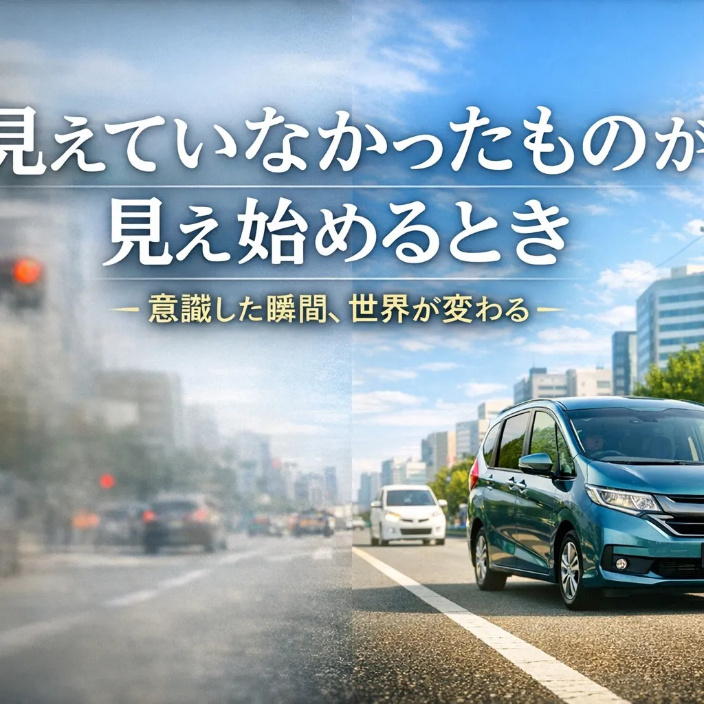 『見えていなかったものが見えるようになった時』